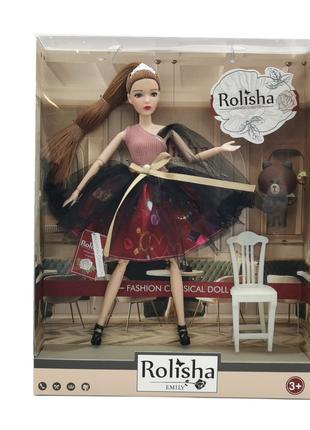 Кукла "Emily" Эмили QJ100C с аксессуарами, р-р куклы - 29 см, ...