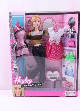 Кукла типа"Барби" HB878-4 одежда, обувь, аксессуары в коробке ...