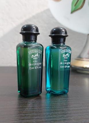 Eau de cologne hermes, винтажная миниатюра, 7,5 мл, edt, ориги...