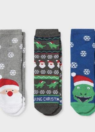 Новогодние носки, рождественские