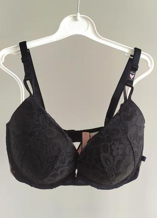 Бюстгальтер victoria's secret sexy tee lace push-up bra