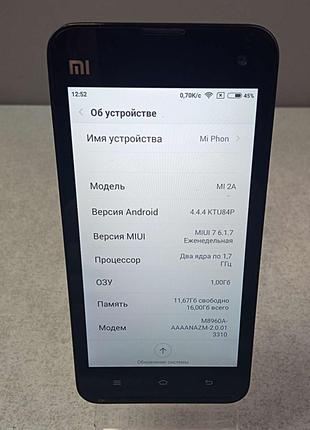 Мобильный телефон смартфон Б/У Xiaomi Mi2A