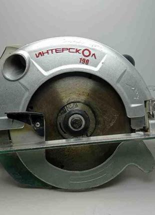 Циркулярна дискова пила Б/У Інтерскол ДП-190/1600М