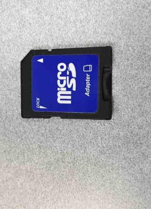 Карта флэш памяти Б/У MicroSD-SD adapter