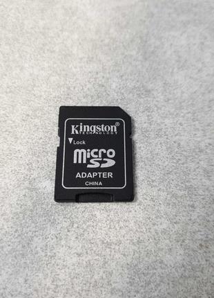 Карта флэш памяти Б/У MicroSD-SD adapter