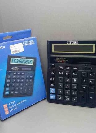 Калькулятор Б/У Citizen SDC-888T II