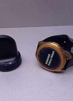 Смарт-годинник браслет Б/У Samsung Galaxy Watch 42 мм Gold (SM...
