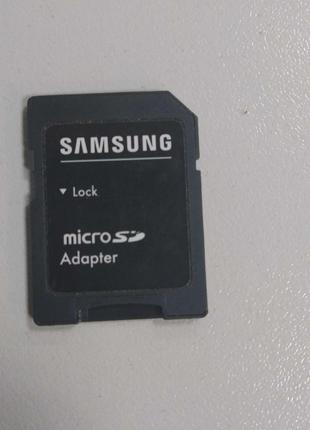 Карта флеш пам'яті Б/У MicroSD-SD adapter