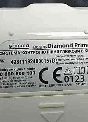 Глюкометр аналізатор крові Б/У Gamma Diamond Prima