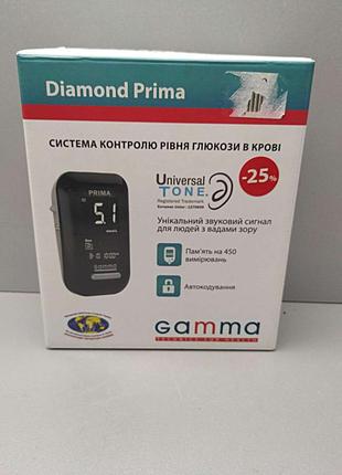 Глюкометр аналізатор крові Б/У Gamma Diamond Prima