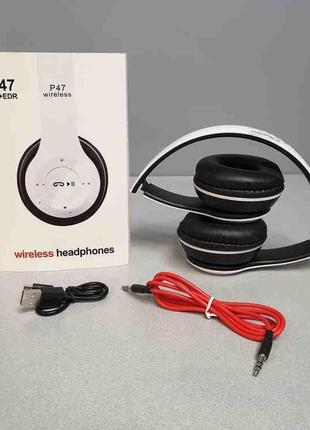 Наушники Bluetooth-гарнитура Б/У Wireless Speakers P47