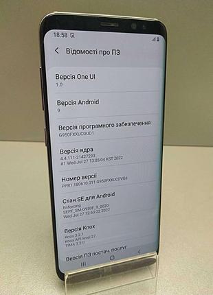 Мобільний телефон смартфон Б/У Samsung Galaxy S8 64 Gb SM-G950F