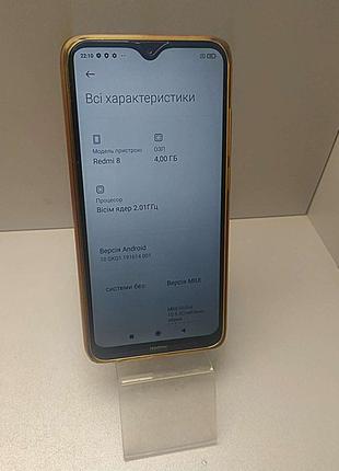 Мобільний телефон смартфон Б/У Xiaomi Redmi 8 4/64GB