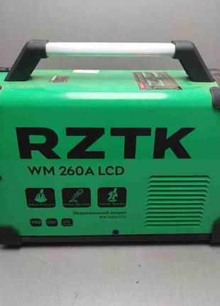 Сварочный аппарат инвертор Б/У RZTK WM 260A LCD