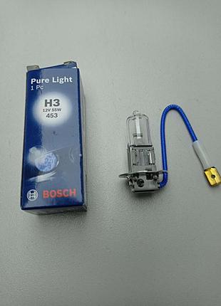Лампы для автомобилей Б/У Лампа Bosch Pure Light H3 12V 55 W