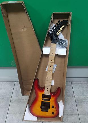 Электрогитара бас-гитара Б/У Kramer Striker Custom FR-424CM