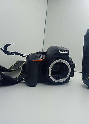 Фотоапарат Б/У Nikon D5600 + Nikon DX Nikkor 70-300 mm f/4.5-5.6G