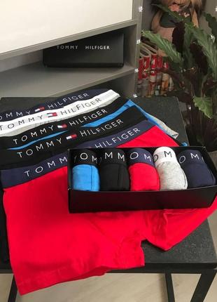 Подарунковий набір для чоловіків tommy hilfiger труси 5 шт.