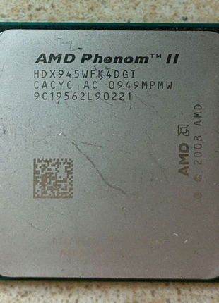 Чотириядерний процесор AMD Phenom II x4 945 HDX945WFK4DGI