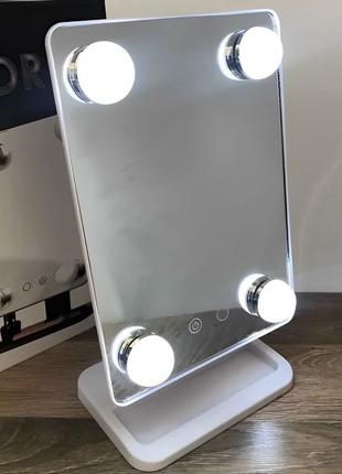 Компактное зеркало с подсветкой для макияжа MCH Cosmetie Mirror 3
