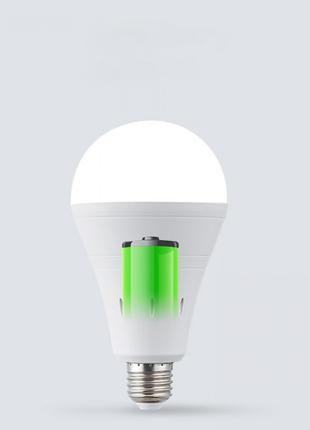 СТОК Лампочка с аккумулятором светодиодная LED 12 Вт E27