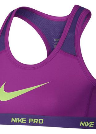 Nike pro hypercool fitted bra спортивный фитнес топ на рост 15...