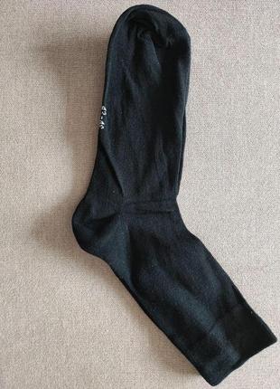 Чоловічі чорні/ однотонні високі шкарпетки з європи