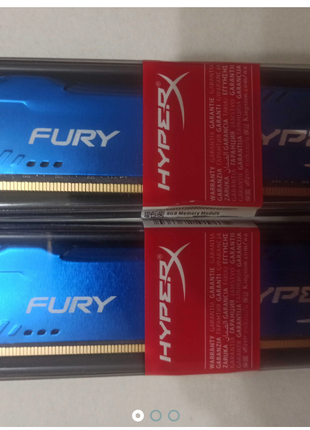 Новые модули памяти HyperX DDR3 16GB 2x8GB 1866MHz