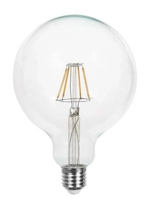 Светодиодная лампа Эдисона E27 10W дымированная Lusta со спира...