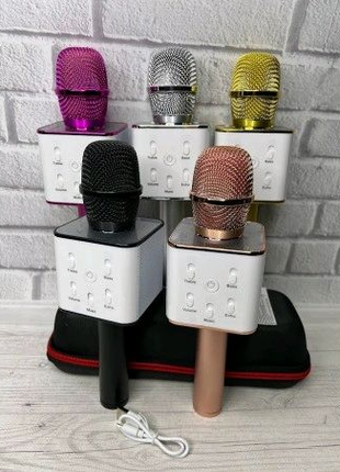Музичний бездротовий караоке мікрофон (135) Bluetooth 4 кольори