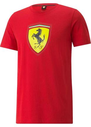 Футболка Puma Ferrari Race Color Shield Tee оригінал