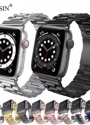 Металевий ремінець для Apple Watch на всі серії металлический ...