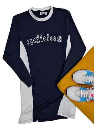 Прямое платье с рукавами adidas оригинал