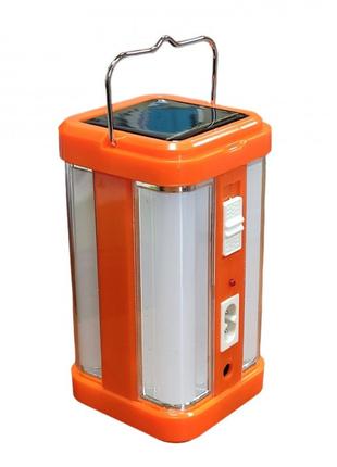 Аккумуляторный Фонарь-Лампа LED LL-7108S с солнечной панелью