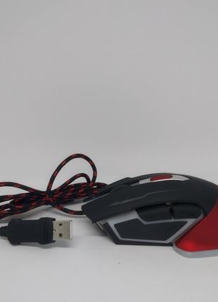 Игровая проводная мышь USB JEDEL GM740 с подсветкой 3200dpi мы...
