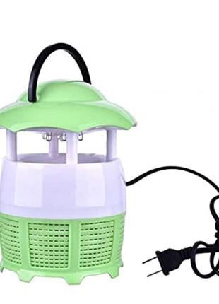 Лампа-ловушка уничтожитель комаров E-Mosquito Killer 411 Зелёный