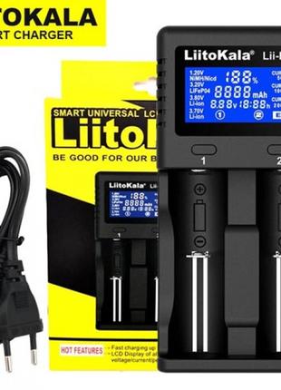 Зарядное устройство LiitoKala Lii-PD2 для 2x аккумуляторов
АА/...