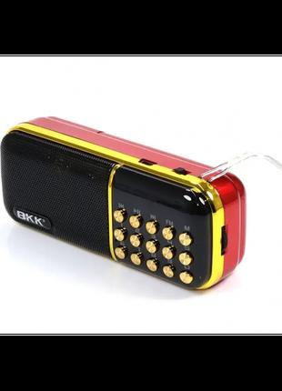Радіоприймач з FM MicroSD BKK B851 на акумуляторі