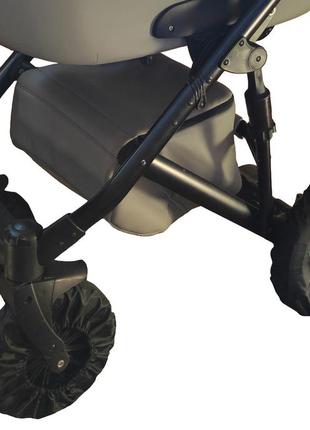 Чехлы набор на поворотные колеса для детской коляски защита на...
