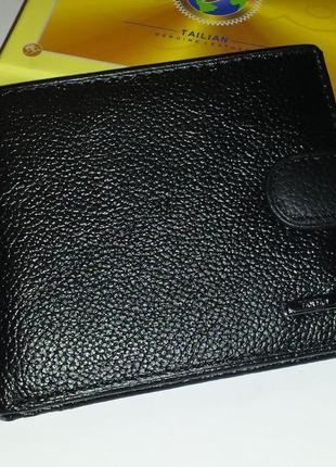 Мужской кошелёк из натуральной кожи tailian t120d-h97-b