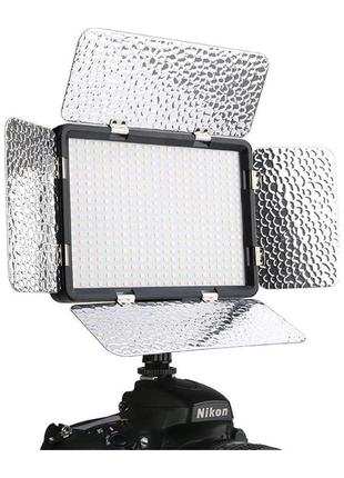 Накамерный биколорный свет LED KingMa LED-396AS (3200K-5600K)