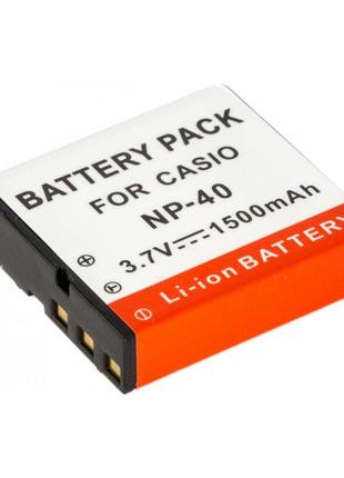 Батарея Casio NP-40 (MultiplePower) 1500 mAh