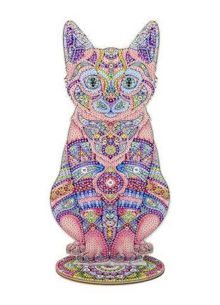 Алмазная мозаика на подставке "Котенок"