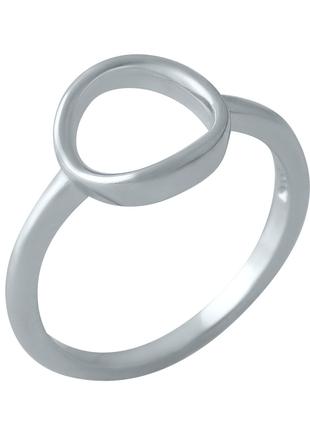 Серебряное кольцо OgoSilver с без камней, вес изделия 1,52 гр ...