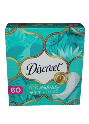 Щоденні гігієнічні прокладки DISCREET Deo Water Lily 60 шт