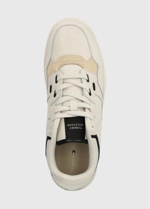 Шкіряні кросівки Tommy Hilfiger TH BASKET STREET LTH