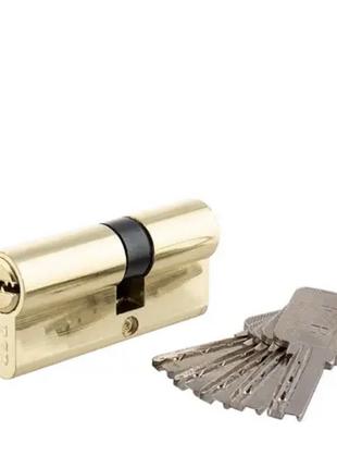 Дверной цилиндр (сердцевина) ключ\ключ 80мм(40х40мм) (ЦИНК) 5 ...