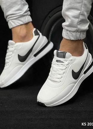 Мужские кроссовки nike air running (білі)