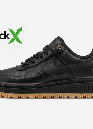 Кроссовки nike air force 1 luxe black