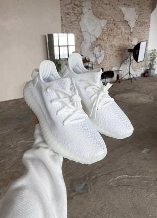 Мужские кроссовки yezzy boost 350 v2  white